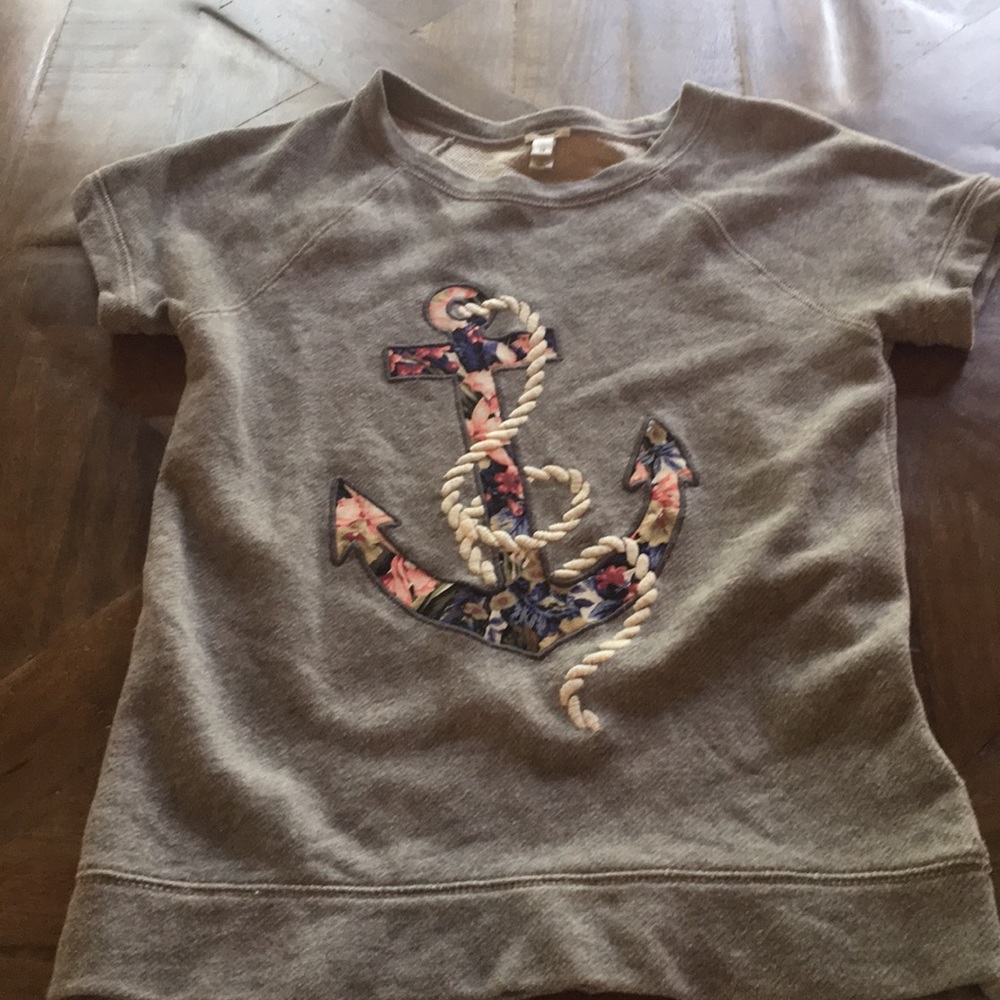 Cute Anchor motif top